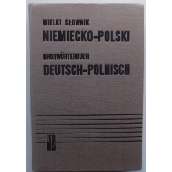 Wielki słownik niemiecko-polski tom II L-Z