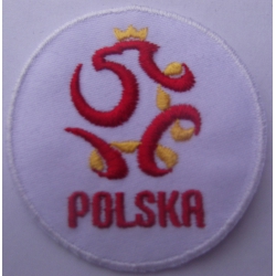 Naszywka PZPN symbol i napis Polska