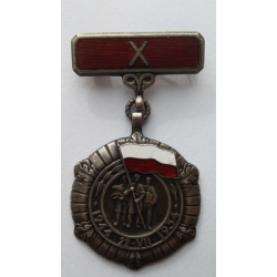 Medal X lecie PRL